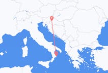 Fly fra Zagreb til Crotone