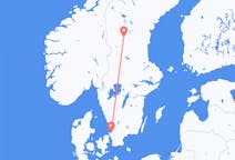 Fly fra Ängelholm til Sveg