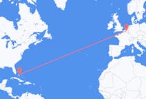 出发地 巴哈马出发地 拿骚目的地 比利时布鲁塞尔的航班