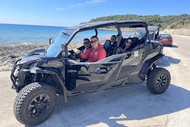Best of Korcula island winery's by 4X4 Canam buggys