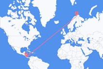 Flights from Quepos, Costa Rica to Lakselv, Norway