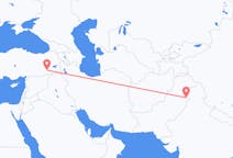 Flyg från Sialkot, Pakistan till Batman, Turkiet
