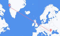 Flights from Bucharest, Romania to Qeqertarsuaq, Greenland