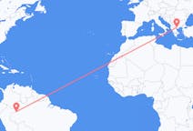 Flights from Leticia, Amazonas, Colombia to Thessaloniki, Greece