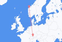 Flights from Friedrichshafen, Germany to Volda, Norway