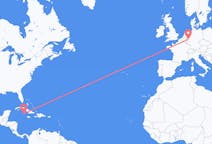 Flyreiser fra Cayman Brac, Caymanøyene til Köln, Tyskland