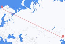 Flyreiser fra Shenyang, Kina til Bardufoss, Norge