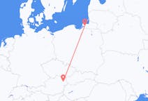 Vols depuis la ville de Kaliningrad vers la ville de Vienne