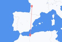 Flyrejser fra Tlemcen, Algeriet til Bordeaux, Frankrig