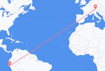 Flyrejser fra Chiclayo, Peru til Innsbruck, Østrig