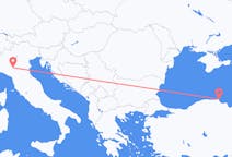 Flights from Sinop, Turkey to Parma, Italy