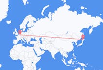 Flights from Asahikawa, Japan to Liège, Belgium