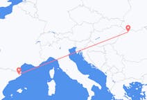 Flug frá Girona, Spáni til Baia Mare, Rúmeníu