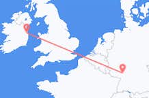 Vluchten van Mannheim, Duitsland naar Dublin, Ierland