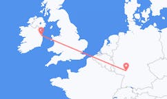 Flyreiser fra Mannheim, Tyskland til Dublin, Irland
