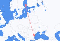 Flyrejser fra Varna til Mariehamn