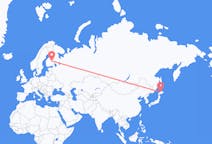 Flights from Asahikawa, Japan to Kuopio, Finland