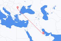 Flyrejser fra Hofuf, Saudi-Arabien til Bukarest, Rumænien