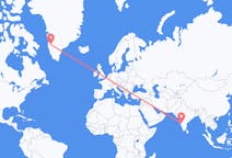 Flyrejser fra Hubli-Dharwad, Indien til Kangerlussuaq, Grønland