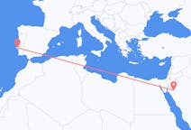 Flyg från Tabuk, Saudiarabien till Lissabon, Portugal