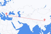 Flyrejser fra Chongqing til Thessaloniki