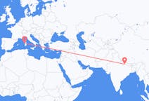 Flyreiser fra Siddharthanagar, Nepal til Alghero, Italia