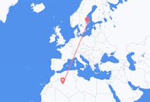 Flights from Adrar to Stockholm