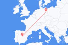 Flyg från Madrid till Berlin, Maryland