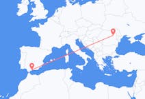 Flyreiser fra Bacau, til Malaga