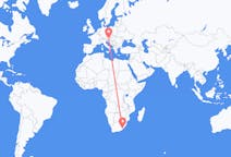Flyreiser fra Mthatha, Sør-Afrika til Graz, Østerrike