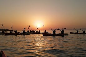 Kayak de mer et plongée avec tuba au coucher du soleil à Dubrovnik