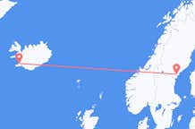 出发地 瑞典从 索莱夫特奥目的地 冰岛雷克雅未克的航班