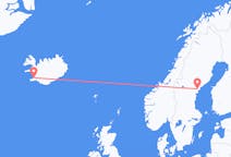 Flyreiser fra Sollefteå, til Reykjavík
