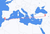 เที่ยวบิน จาก แทนเกียร์, โมร็อกโก ถึงเอลาซิก, ตุรกี