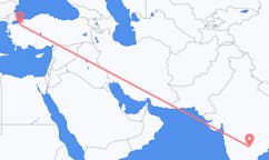 Fly fra Hyderabad til Bursa