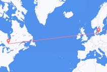 Flyrejser fra Timmins, Canada til Malmø, Sverige