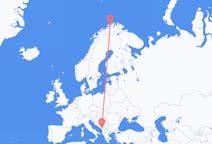 Flights from Podgorica, Montenegro to Hammerfest, Norway