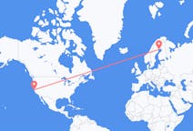Flights from San Francisco, the United States to Luleå, Sweden