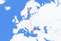 Flights from Örnsköldsvik, Sweden to Bodrum, Turkey