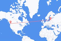 Flights from Abbotsford, Canada to Riga, Latvia
