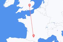 Flyreiser fra Toulouse, til London