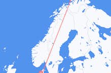 Loty z miasta Hasvik do miasta Billund