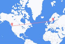 Flyrejser fra Vancouver til Stockholm