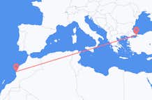出发地 摩洛哥出发地 索维拉目的地 土耳其伊斯坦布尔的航班