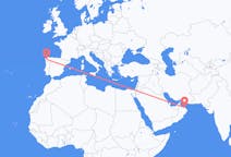 Flights from Muscat to Santiago De Compostela