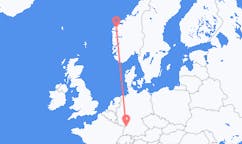 Flyrejser fra Karlsruhe, Tyskland til Volda, Norge