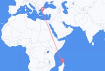 Flüge von Nosy Be, Madagaskar nach Izmir, die Türkei