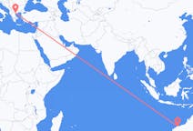 Vluchten van Karratha, Western Australia, Australië naar Thessaloniki, Griekenland
