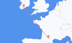 Flyg från Cork, Irland till Toulouse, Frankrike