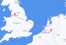 Flüge von Manchester, England nach Eindhoven, die Niederlande